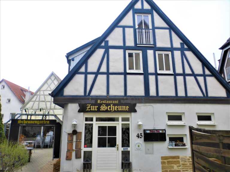 VERPACHTUNG Marbach - Restaurant PATJULI ehemals zur Scheune